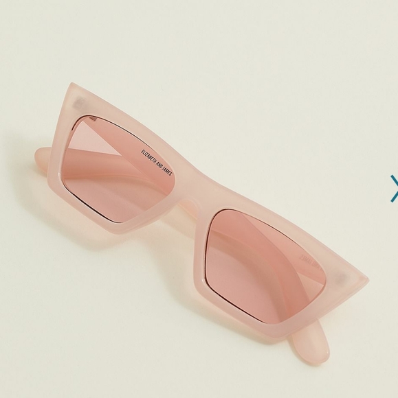 Elizabeth and James Accessories - 🆕️ Elizabeth & James Pink  52mm Cateye Sunnies
